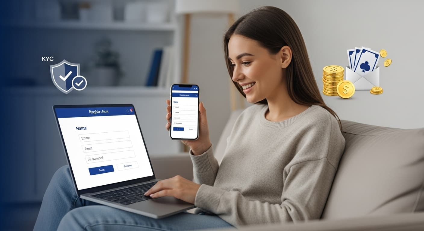 Çevrimiçi Kumarhaneye Nasıl Kayıt Olunur: Adım Adım Kılavuz image